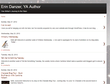 Tablet Screenshot of erindanzer.blogspot.com