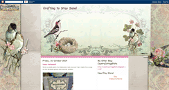 Desktop Screenshot of craftingtostaysane.blogspot.com