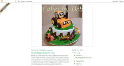 Desktop Screenshot of cakesbydeb.blogspot.com