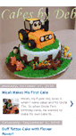 Mobile Screenshot of cakesbydeb.blogspot.com