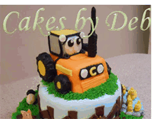 Tablet Screenshot of cakesbydeb.blogspot.com