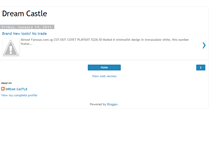 Tablet Screenshot of my-dream-castle.blogspot.com