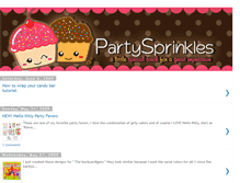 Tablet Screenshot of partysprinkles.blogspot.com