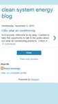 Mobile Screenshot of cleansystemenergy.blogspot.com
