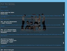 Tablet Screenshot of fly-to-seoul.blogspot.com