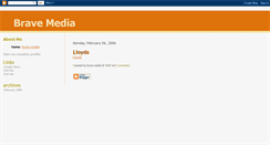 Desktop Screenshot of brave-media.blogspot.com