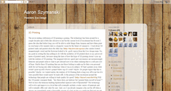 Desktop Screenshot of aaron-evodesign.blogspot.com