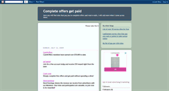 Desktop Screenshot of completeoffersgetpaid.blogspot.com