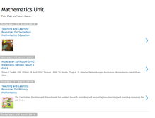 Tablet Screenshot of mathematicsunit.blogspot.com