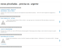 Tablet Screenshot of novaspinceladas.blogspot.com