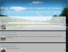 Tablet Screenshot of clubededesbravadoresdiamantedesangue.blogspot.com