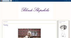 Desktop Screenshot of blonde-shopaholic.blogspot.com