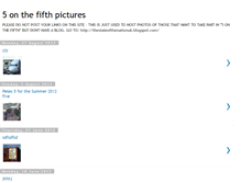 Tablet Screenshot of 5onthefifth.blogspot.com