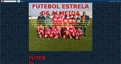 Desktop Screenshot of futebolestreladealmeida.blogspot.com