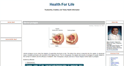 Desktop Screenshot of health-for-life-gold.blogspot.com