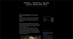 Desktop Screenshot of football-livetoday.blogspot.com