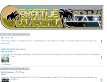 Tablet Screenshot of battleofcalifornia.blogspot.com