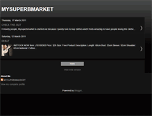 Tablet Screenshot of mysuperbmarket.blogspot.com