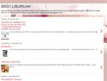 Tablet Screenshot of bm31-liburuak.blogspot.com