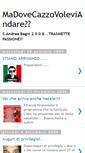 Mobile Screenshot of madovecazzovoleviandare.blogspot.com