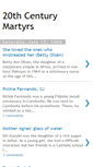 Mobile Screenshot of 20thcenturymartyrs.blogspot.com