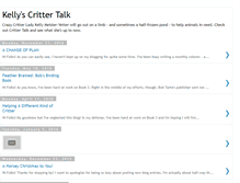 Tablet Screenshot of kellyscrittertalk.blogspot.com