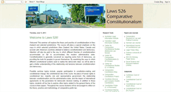 Desktop Screenshot of comparativeconstitutionalism.blogspot.com