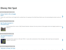 Tablet Screenshot of disneyhotspot.blogspot.com