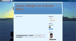 Desktop Screenshot of loosingweightathome.blogspot.com
