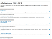Tablet Screenshot of julsnorthland.blogspot.com