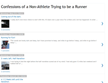 Tablet Screenshot of confessionsofnonathletetryingtorun.blogspot.com