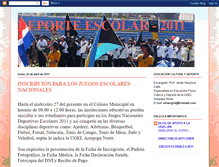 Tablet Screenshot of deportearequipanorte.blogspot.com