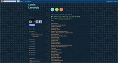Desktop Screenshot of comiccanoodle.blogspot.com
