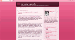 Desktop Screenshot of increasingveganicity.blogspot.com