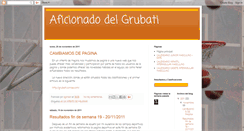 Desktop Screenshot of grubati.blogspot.com