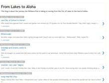 Tablet Screenshot of lakestoaloha.blogspot.com