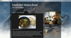 Desktop Screenshot of localgirlmakesfood.blogspot.com