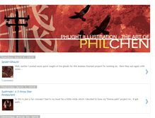 Tablet Screenshot of philchenart.blogspot.com
