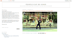 Desktop Screenshot of peoplecanbegood.blogspot.com