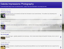 Tablet Screenshot of dakotaimpressions.blogspot.com