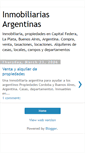 Mobile Screenshot of inmobiliarias-argentina.blogspot.com