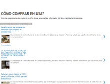 Tablet Screenshot of comocomprarenusa.blogspot.com