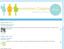 Tablet Screenshot of momstown-calgary.blogspot.com