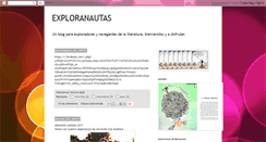 Desktop Screenshot of exploranautas.blogspot.com