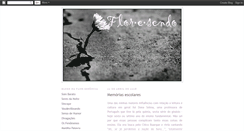 Desktop Screenshot of floresendo.blogspot.com