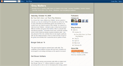 Desktop Screenshot of becausegreymatters.blogspot.com