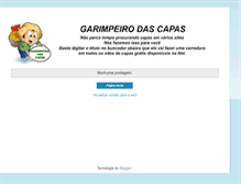Tablet Screenshot of garimpeirodascapas.blogspot.com