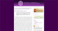 Desktop Screenshot of crystaltherapy.blogspot.com