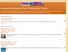 Tablet Screenshot of amazonmechanicalturk.blogspot.com