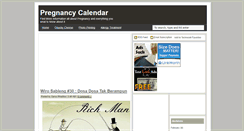 Desktop Screenshot of pregnancy-calendar-info.blogspot.com